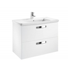 Roca Z.RU93.0.287.8 The Gap Тумба под умывальник подвесная, 2 ящика, 677х602х412 мм, Белый глянец ZRU9302878