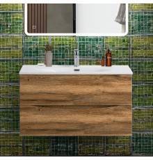 Тумба под раковину BelBagno Marino-cer-n 90 подвесная, rovere rustico