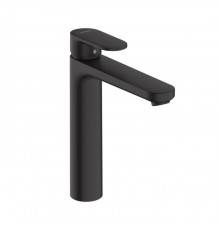 Hansgrohe Vernis Blend Смеситель для раковины, излив 190 мм, с донным клапаном, цвет: матовый черный . 71552670