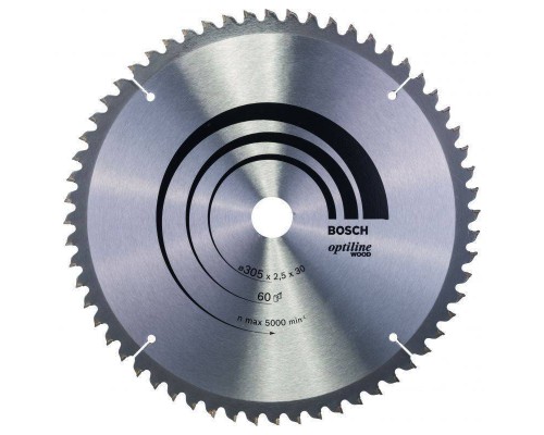 Диск пильный Bosch твердосплавный  305x30-60T STD WO (441)