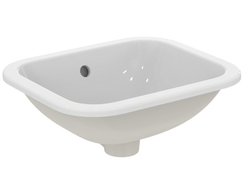 IS E505501 Connect Раковина встраиваемая 420х350х175 мм, без отв. под смес., с отв. перелива E505501