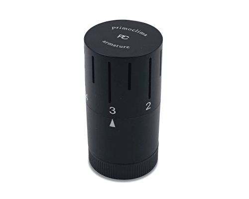 Термостатическая головка Primoclima ArmatureTubus М30х1,5, черный матовый PCHEAD44B