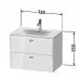 Duravit Brioso База подвесная 72x47.9x55.5см с раковиной, 2 ящика, цвет: глянцевый белый. BR431102222,  23447300001
