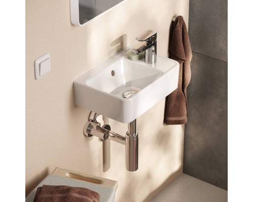 Hansgrohe Xanuia Q Раковина 36x25см., подвесная, 1 отв., цвет: белый. 60129450 Hansgrohe Xanuia Q Раковина 36x25см., подвесная, 1 отв., цвет: белый. 60129450