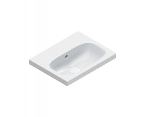 Catalano Alvea Раковина 45х35см., подвесная или на мебель, без отв., цвет: белый глянцевый.. 0620450001