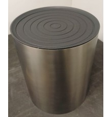 SaleAQM8612GM Верхний душ, потолочное крепление, цилиндр - сталь, Ø295x350мм, Gun metal SaleAQM8612GM_1144