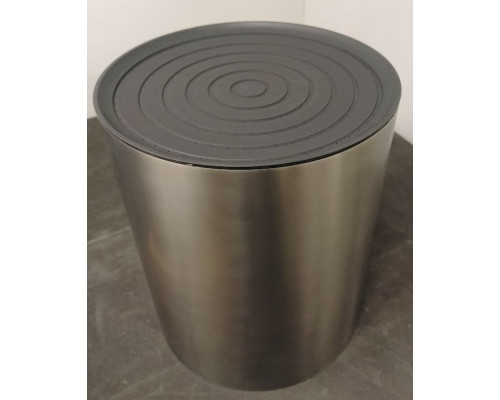 SaleAQM8612GM Верхний душ, потолочное крепление, цилиндр - сталь, Ø295x350мм, Gun metal SaleAQM8612GM_1144