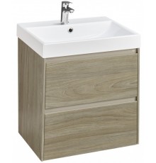 Roca A857613511 Ona Тумба под умывальник подвесная, 2 ящика, 585x450x565 мм, темный вяз A857613511