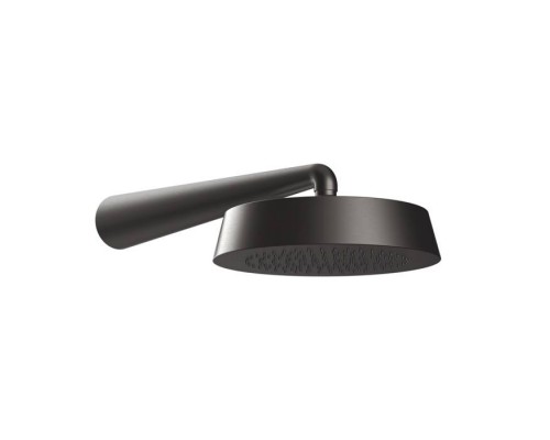 Gessi Cono Верхний душ Oslash;24см., настенный, цвет: Black Metal Brushed PVD. 45151#707
