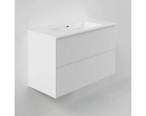 Тумба с раковиной La Fenice Terra Twin 100 подвесная, bianca, раковина Slim Line 100 см Тумба с раковиной La Fenice Terra Twin 100 подвесная, bianca, раковина Slim Line 100 см