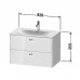 Duravit Brioso База подвесная 102x47.9x55.5см с раковиной, 2 ящика, цвет: глянцевый белый. BR431202222,  23448300001