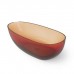 Dea Design Modern Ванна 180x90x57см., отдельностоящая, Glasstek, прозрачная смола, цвет: Sunset R1. DD8608 1800 R1