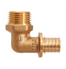 Угольник переходный латунный SMART Install ⌀25x3,5- Н3/4 . 52145S