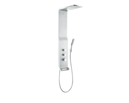 Hansgrohe Raindance Lift Душевая панель с верхним душем, водопад, ручным душем и термостатическим смесителем, цвет: хром. 27008000