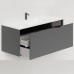 Salini Smile Тумба подвесная 100х50х48.5см., с раковиной, цвет: Anthracite. S1000AON203