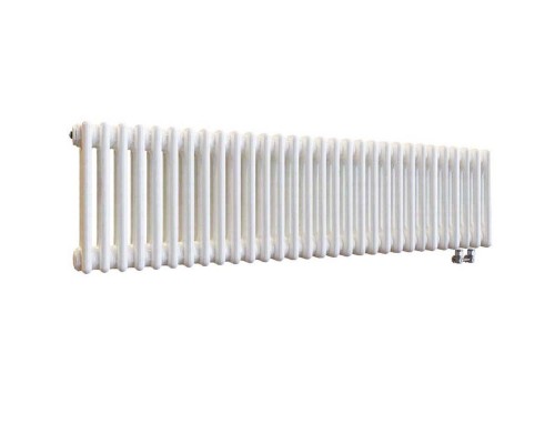 Трубчатый радиатор Arbonia 3030V, 30 секций, нижнее подключение(с вентилем), без накладок 3030/30 RAL 9016 № 69 твв