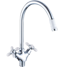 Смеситель для кухни Cron CN127 CN46127-8 белый