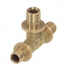 TECEspring AX, Тройник 90* редукционный 16 х 20 х 16, латунь