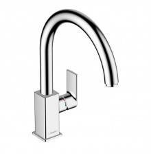 Hansgrohe Vernis Shape M35 Смеситель для раковины, однорычажный, излив 260 мм, цвет: хром . 71871000