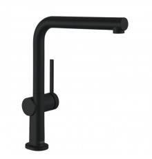 Hansgrohe Talis M54 Смеситель для кухни, 1 отв., с вытяжным изливом 1jet, sBox, цвет: чёрный матовый. 72809670