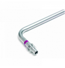 Трубка РЕХАУ из нержавеющей стали для подключения радиатора, Г-образная 16/250 12662423001