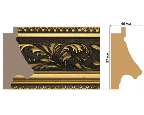 Багет DECOMASTER FM22-1 (97*46*2850мм) Багет DECOMASTER FM22-1 (97*46*2850мм)
