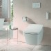 TOTO SX Сиденье 38.3х57.9х14.6см, с дист. управлением, для унитаза CW522EY, цвет: белый. TCF896CG#NW1