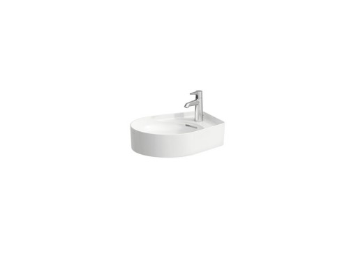 Laufen VAL Раковина-чаша 50х40х12.5 см, 1 отв., цвет: белый. 8.1228.1.000.104.1