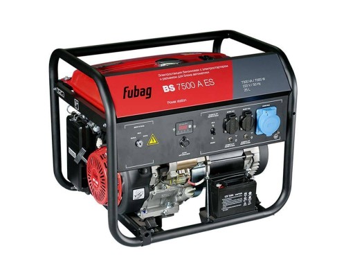 Генератор бензиновый FUBAG BS 7500 A ES