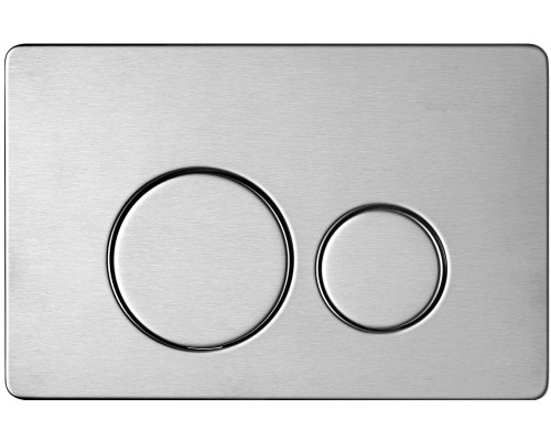 AQM4111S Панель смыва AQUAme нерж сталь, сатиновый AQM4111S