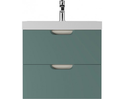 Тумба под раковину без столешницы Домино Dune 60 подвесная, олива