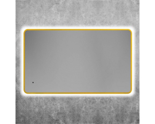 Зеркало Art Max Siena S 60х100 золото, с LED-подсветкой, 6000К Зеркало Art Max Siena S 60х100 золото, с LED-подсветкой, 6000К