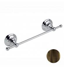 Nicolazzi Accessori Полотенцедержатель 30 см, подвесной, цвет: тёмная бронза. 1483DB