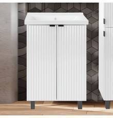 Тумба с раковиной ASB-Mebel Дора 60 белая
