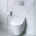 TOTO RG Унитаз 38x58x33.5см., подвесной, безободковый, с сиденьем Washlet RG Lite, цвет: белый глянцевый. CW553EY, TCF34170GEU