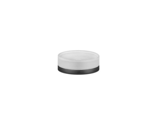 Gessi Emporio accessories Мыльница настольная, сатинированное стекло, цвет: Black XL. 38827#299 Gessi Emporio accessories Мыльница настольная, сатинированное стекло, цвет: Black XL. 38827#299