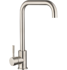 Смеситель для кухни TopZero WIX 206 INOX нержавеющая сталь