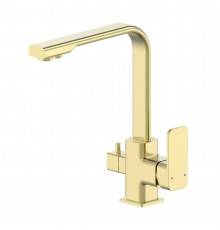 Смеситель для кухни Wonzon   Woghand WW-88458004-BG брашированное золото