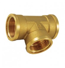 Тройник резьбовой латунный Smart Install В/В/В 1 . 52543S