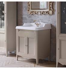 TW Veronica Nuovo комплект мебели с 2-мя дверцами, с доводчиками Blum, ручки: бронза, 73см, напольный, Цвет: tortora. VER2073-T+AR834bi*1 комплект