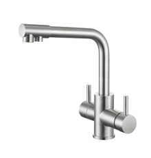 Смеситель для кухни Emar Steel ЕС - 4003H Satin