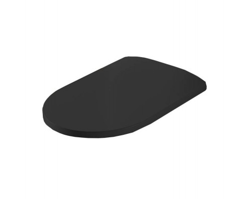 Artceram Monet Сиденье для унитаза, Slim для унитаза, механизм soft-close, цвет черный матовый/хром. MNA001 17 71 Artceram Monet Сиденье для унитаза, Slim для унитаза, механизм soft-close, цвет черный матовый/хром. MNA001 17 71