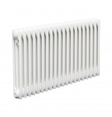 Трубчатый радиатор ТЕПЛОФОРТ ТР3057, 20 секций, боковое подключение 3/4”, белый глянец 200054
