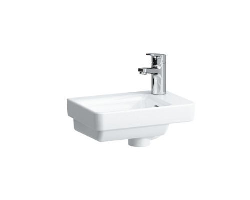 Laufen Pro S Раковина мини 36x25см., 1 отв., DX, цвет: белый. 8.1596.0.000.104.1