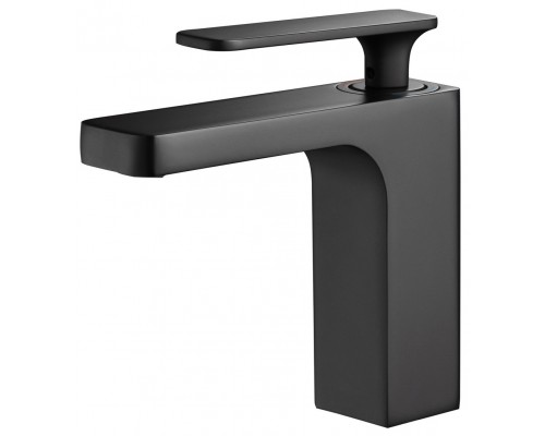 Timo 4361/03F Torne Смеситель для раковины 111 мм, гладкий, черный 4361/03F