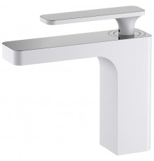 Timo 4361/00-16F Torne Смеситель для раковины 117 мм, гладкий, хром-белый 4361/00-16F