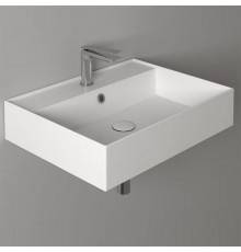 Simas Agile Раковина 61х46 см, 1 отв., подвесная, с переливом, цвет: белый. AG61 bi*1
