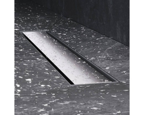 W01SC-U11-050-04SB Трап для душа линейный, универсальный затвор Tile, 50 см W01SC-U11-050-04SB Трап для душа линейный, универсальный затвор Tile, 50 см