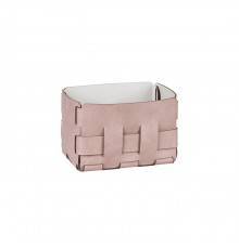 Colombo Adj Корзинка Mini Bottega, 12x19H13 см , цвет: пепельная роза/устричный. BADJ1012-0702