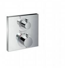 Hansgrohe Ecostat Square Смеситель термостатический с запорным вентилем, 1 источник, CM, внешняя часть, цвет: хром. 15712000